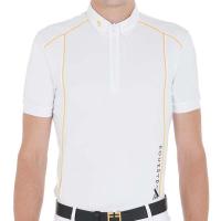 MALE EQUESTRO POLO SHORT SLEEVE PERFORATED TECHNO FABRIC