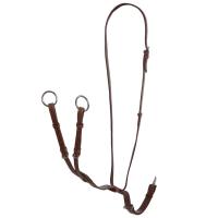 EQUESTRO COLLIER MARTINGALE MELISSA MODEL IN LEATHER