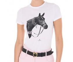 EQUESTRO WOMEN'S T-SHIRT with PRINT READY TO THE PARTY - 9868