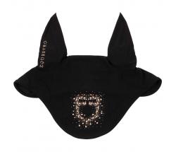 EQUESTRO FLY VEIL IN TECHNICAL FABRIC WITH CRYSTAL LOGO - 0414