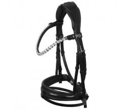 ACAVALLO OPHELIA BRIDLE IN CALFSKIN WITH CRYSTALS - 2324