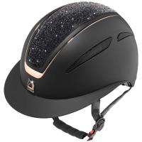 TATTINI NETTUNO RIDING HELMET WITH CRYSTALS - 3387