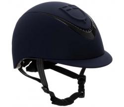 EQUESTRO UNISEX RIDING HELMET WITH EMBOSSED LOGO - 3219