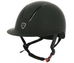 EQUITHEME HELMET WITH GLOSSY INSERTS - 3222