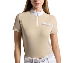 CAVALLERIA TOSCANA WOMEN'S COMPETITION POLO IN TECHNICAL PIQUET - 9608