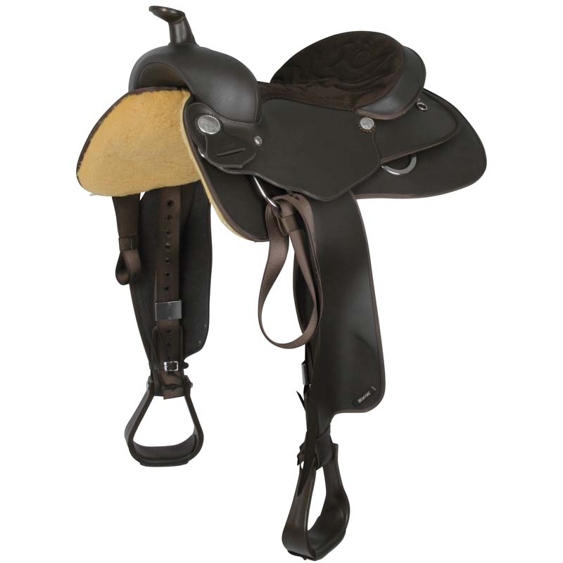 synthetic western saddle