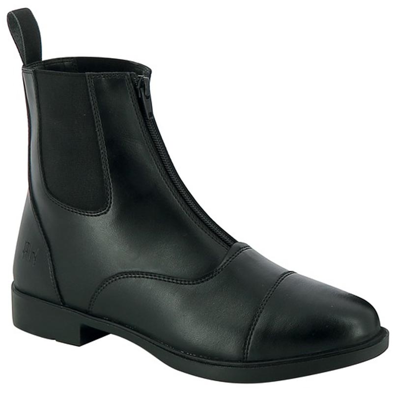 JODHPUR RIDING BOOTS WITH FRONT ZIPPER - MySelleria