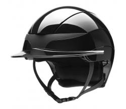 EQUILINE XANTO RIDING HELMET SHINY WITH STANDARD VISOR - 2095