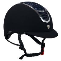 EQUESTRO ECLIPSE STONE VELVET HELMET