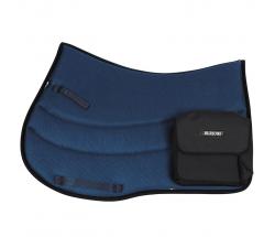 RECTANGULAR SYMPATEX SADDLE PAD for TREKKING WITH POCKETS VARIOUS COLOURS - 2967