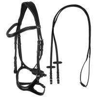 ANATOMIC LEATHER ENGLISH BRIDLE SUPREME WITH REINS - 3790